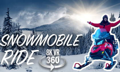 Arctic Snowmobile Ride - 8K 360 VR Video! Arctic Snowmobile Ride - 8K 360 VR Video!