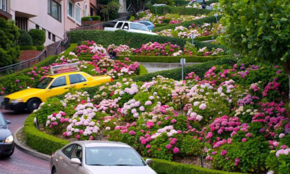 Famous San Francisco Lombard Street Famous San Francisco Lombard Street