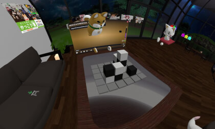 Play board games in VR Timelapse [Resonite]