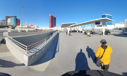 Tesla Loop at CES 2025 in 360°: Immersive Ride Between Buildings! VR Video Tesla Loop at CES 2025 in 360°: Immersive Ride Between Buildings! VR