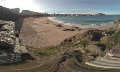 Praia do Orzán. A Coruña (VR180 3D) VR Video Praia do Orzán. A Coruña (VR180 3D) VR