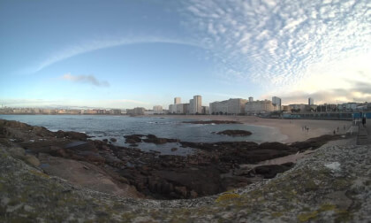 Praia de Riazor. A Coruña (VR180 3D) VR Video Praia de Riazor. A Coruña (VR180 3D) VR