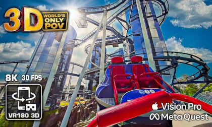 3D VR180 epic Roller Coaster 8K: Experience Euro-Mir @ Europa Park Like NEVER Before!