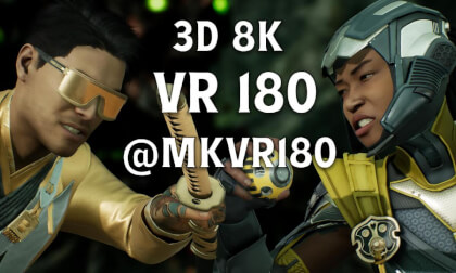 Mortal Kombat VR: Kenshi vs Cyrax (VR180 8K 3D Battle) | Epic Virtual Fight Scene (MQVR-32A) VR Video Mortal Kombat VR: Kenshi vs Cyrax (VR180 8K 3D Battle) | Epic Virtual Fight Scene (MQVR-32A) VR