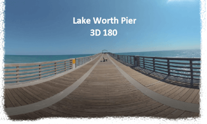 Lake Worth Pier - 3D 180 VR Video Lake Worth Pier - 3D 180 VR