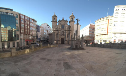 Iglesia de San Jorge. A Coruña (VR180 3D)