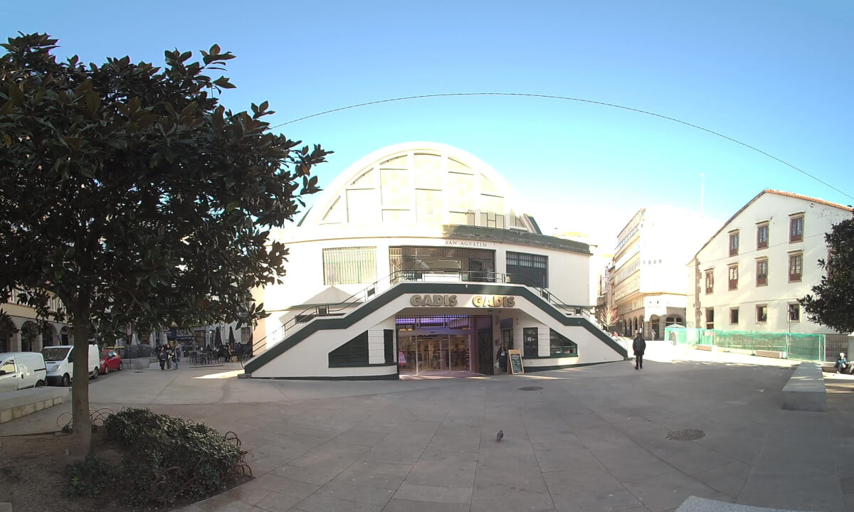 Mercado de San Agustín. A Coruña (VR180 3D)