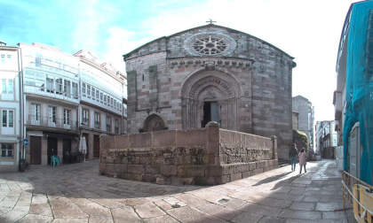 Iglesia de Santiago. A Coruña (VR180 3D)