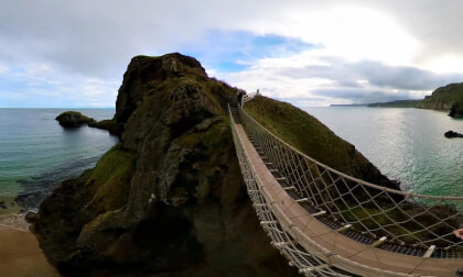 Carrick-A-Rede Bridge VR Video Carrick-A-Rede Bridge VR