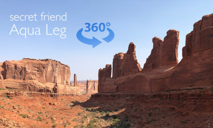 Secret Friend - Aqua Leg - Arches National Park, Utah VR Video Secret Friend - Aqua Leg - Arches National Park, Utah VR