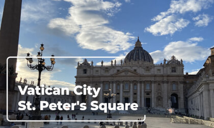 Vatican City - St. Peter's Square | Wide-angle VR Video Vatican City - St. Peter's Square | Wide-angle VR
