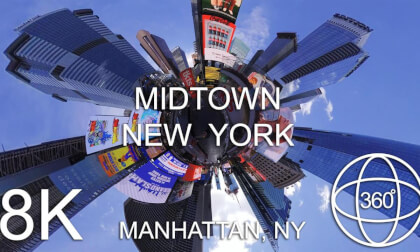 Midtown NYC winter walk, Jan 20, 2025 (8K 360 VR) VR Video Midtown NYC winter walk, Jan 20, 2025 (8K 360 VR) VR