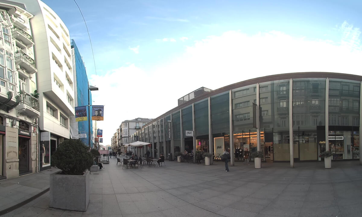 Plaza de Lugo. A Coruña (VR180 3D)