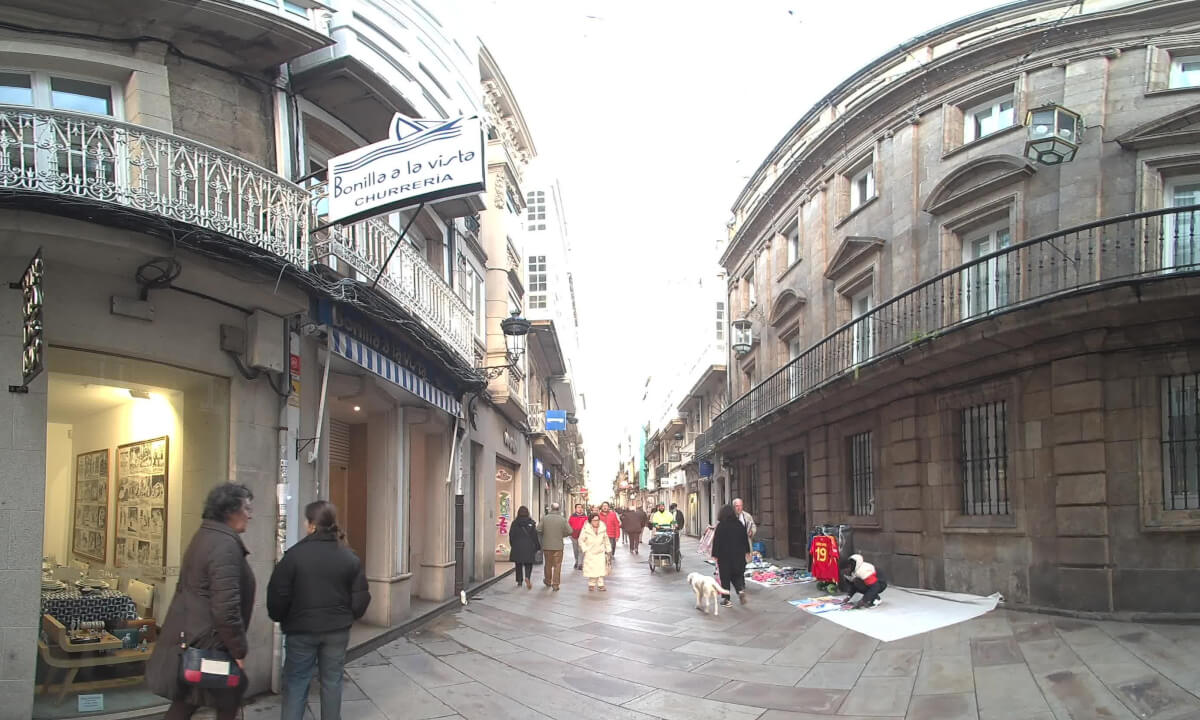 Calle Real. A Coruña (VR180 3D)