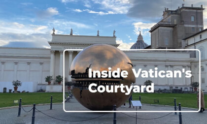 Inside the Vatican's Private Courtyard | Wide-angle VR Video Inside the Vatican's Private Courtyard | Wide-angle VR