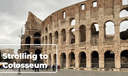 Roman Holiday: Colosseum Walk | Wide-angle VR Video Roman Holiday: Colosseum Walk | Wide-angle VR