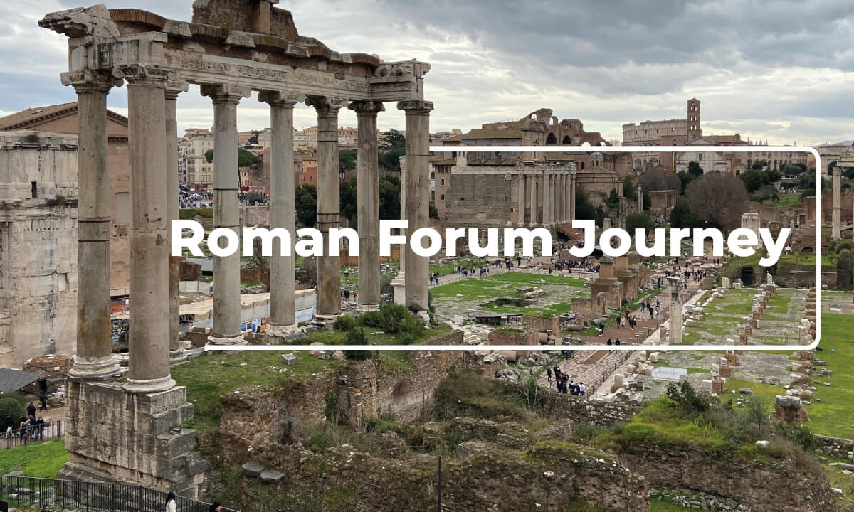 Stepping Back in Time: Roman Forum | Wide-angle