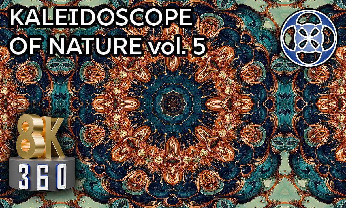 Relax music Kaleidoscope - VR360 8K with ♫♪ ambisonic sound & effects ♪♫ - vol. 5