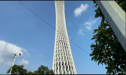 Canton Tower Tourist Area, Guangzhou, China