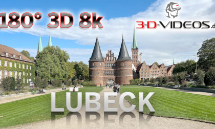 Luebeck Holstentor - 3D 180 5k Luebeck Holstentor - 3D 180 5k