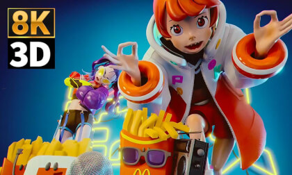 McDonald's Japan - Tirori Mix (3D) VR Video McDonald's Japan - Tirori Mix (3D) VR