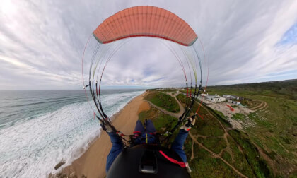 Paragliding in Bicas 360 / Insta360 X4 / 8K footage Paragliding in Bicas 360 / Insta360 X4 / 8K footage