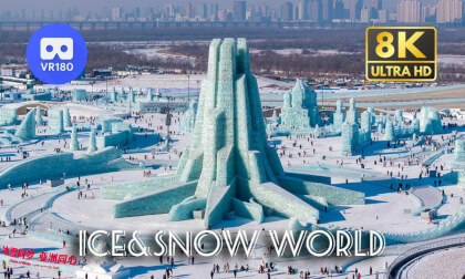 Travel China: Harbin Ice and Snow World 哈尔滨冰雪大世界 | Heilongjiang | 8K60P 3D 180 VR Video Travel China: Harbin Ice and Snow World 哈尔滨冰雪大世界 | Heilongjiang | 8K60P 3D 180 VR