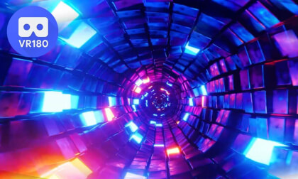 Techno Tunnel VR Video Techno Tunnel VR
