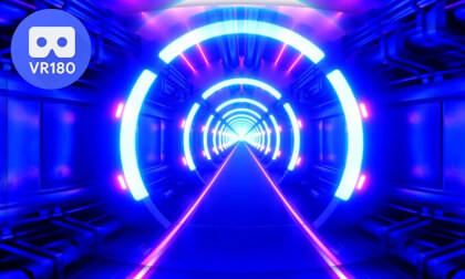Neon Tunnel VR Video Neon Tunnel VR