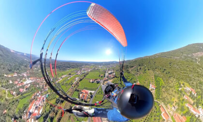 Paragliding in Alcobertas 360 / Insta360 X4 / 8K footage Paragliding in Alcobertas 360 / Insta360 X4 / 8K footage