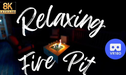 FirePit at Night 8K VR180 30FPS FirePit at Night 8K VR180 30FPS