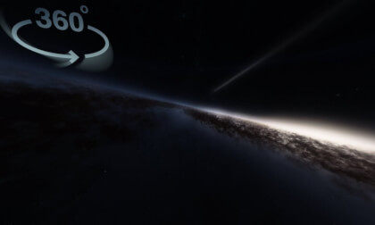 To the Edge of Space and Back to Earth in 2 Minutes - A Space Voyage [4K]