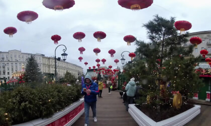 China New Year 2025 in Moscow VR Video China New Year 2025 in Moscow VR