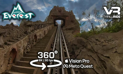 Epic 8K 360° Expedition Everest POV: 😱 OMG! Broken Track - VR Roller Coaster Ride! Disney World Epic 8K 360° Expedition Everest POV: 😱 OMG! Broken Track - VR Roller Coaster Ride! Disney World