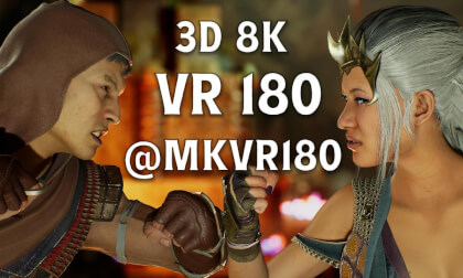 Mortal Kombat VR: Smoke vs Sindel (VR180 8K 3D Battle) | Epic Virtual Fight Scene (MQVR-36A) VR Video Mortal Kombat VR: Smoke vs Sindel (VR180 8K 3D Battle) | Epic Virtual Fight Scene (MQVR-36A) VR