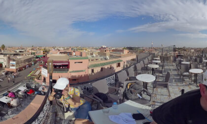 MARAKECH (CAFE DE FRANCE) MAROC 22.01.2025 VR Video MARAKECH (CAFE DE FRANCE) MAROC 22.01.2025 VR