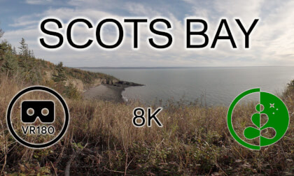 SCOTS BAY. VR180°  8K Experience VR Video SCOTS BAY. VR180°  8K Experience VR