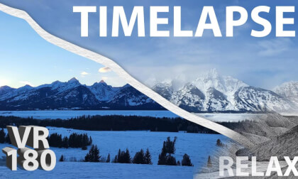 8K VR180 | Sunrise to Sunset Timelapse | Grand Tetons Mountains 8K VR180 | Sunrise to Sunset Timelapse | Grand Tetons Mountains