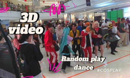 Random Play Dance in Tentrem mall