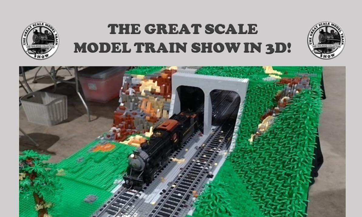 The Train Layouts at The Great Scale Model Train Show 2025 in 3D!