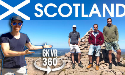 Exploring Scotland with Friends: A Fun-Filled Adventure Across the Highlands - 6K 360 VR Video!