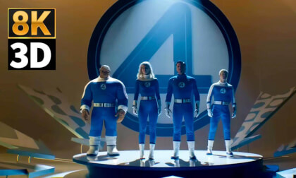 "The Fantastic Four: First Steps" 3D Trailer VR Video "The Fantastic Four: First Steps" 3D Trailer VR