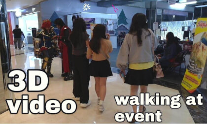 Walking at Event