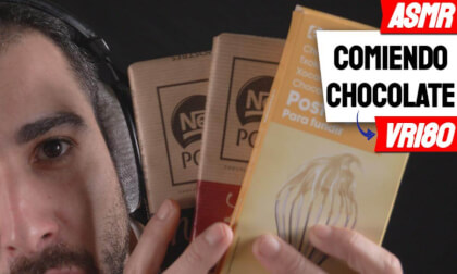 ASMR VR180 Comiendo Chocolate 🍫 Blanco, Negro y con Leche