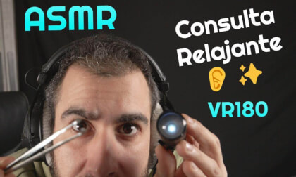 ASMR VR180 Roleplay Médico 👂 Consulta de Otorrino y Limpieza de Oídos