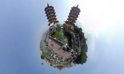 [3D Flatscreen] Little Planet in 3-D