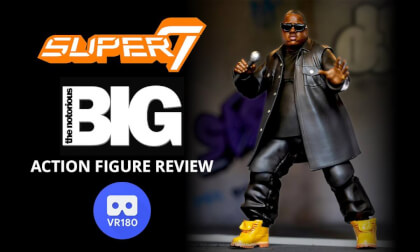 Super7 Notorious B.I.G. Action Figure Review in 3D VR180 VR Video Super7 Notorious B.I.G. Action Figure Review in 3D VR180 VR