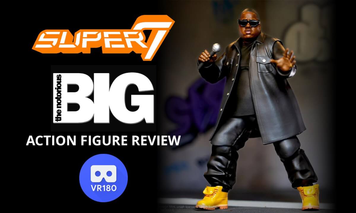 Super7 Notorious B.I.G. Action Figure Review in 3D VR180