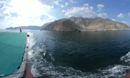 [360] Sultanate of Oman, sea walking, Insta360 Evo