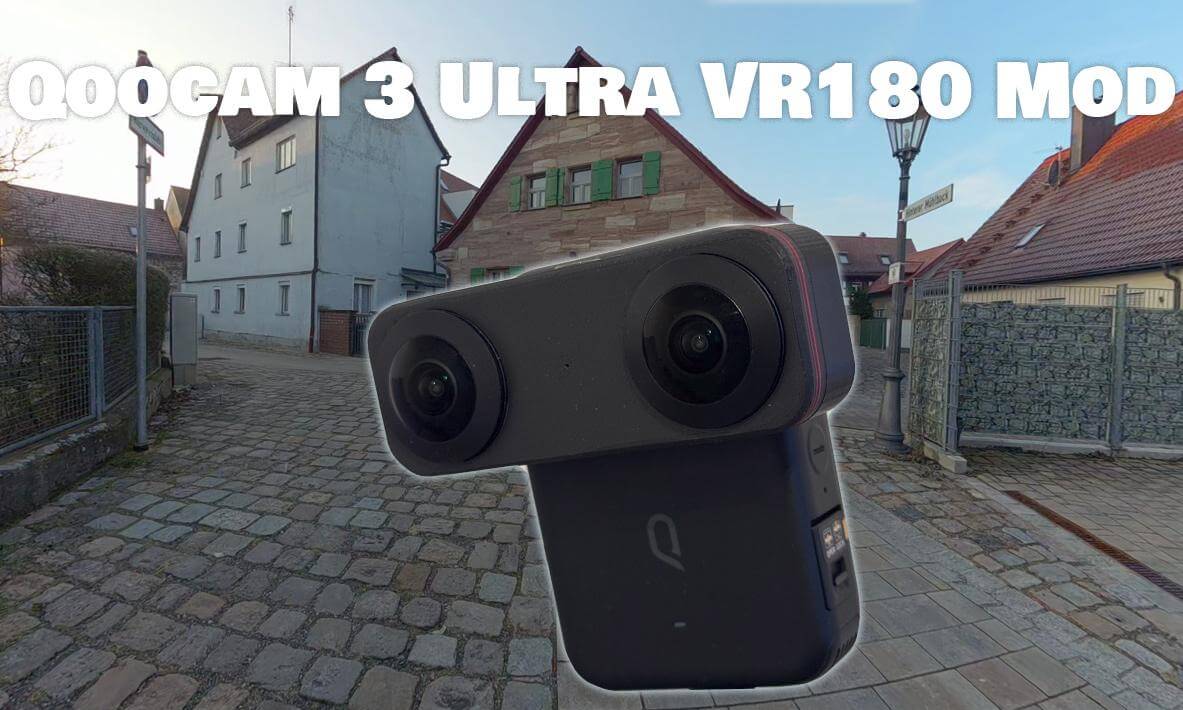 Qoocam 3 Ultra VR180 8K Mod raw sample - Morning Walk